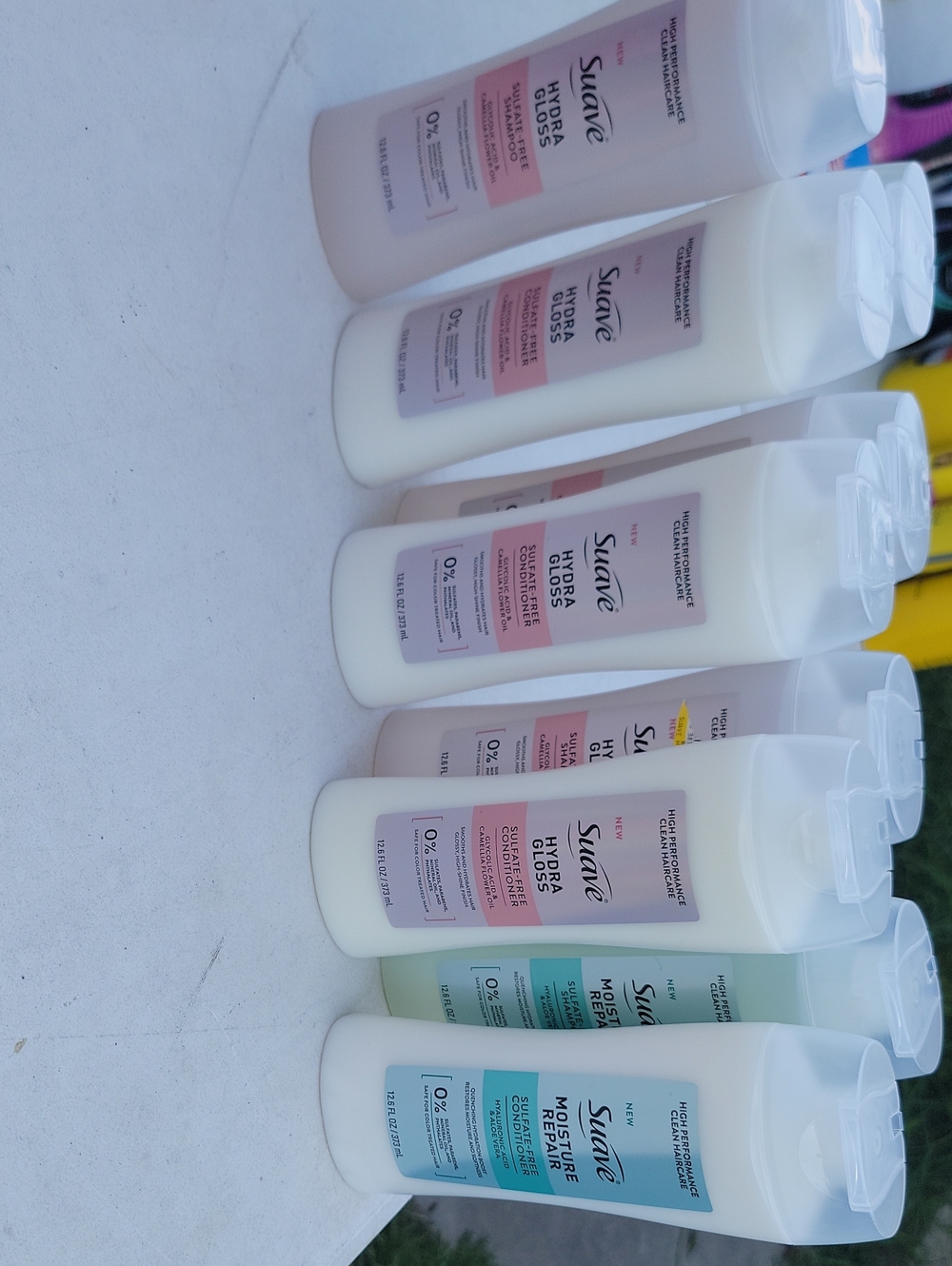 Suave Hydrating Duo - Pink & Light Blue Bundle Of 9